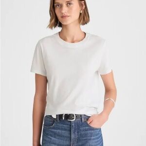 Madewell Comfortable classic white Tee large